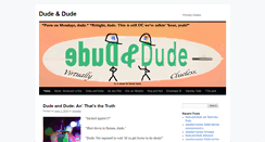Desktop Screenshot of dude-n-dude.com